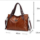 Fashion Versatile Tote Bag Two-Tone Large Capacity Handbag