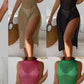 Women's Summer Sexy Hollow-Out Knitted Beach Cover-Up