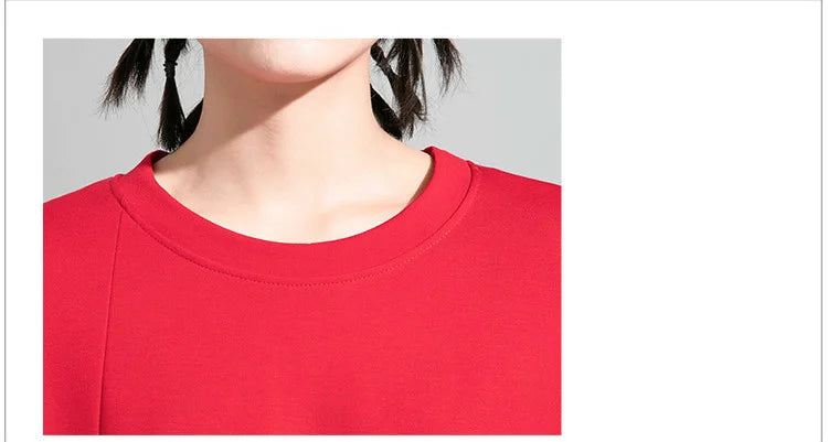 Vireous Streetwear Women's Round-Neck Fashion Top, Catwalk Collection