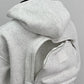 Unisex Travel Baggage Hoodie with Large Hidden Back Pocket