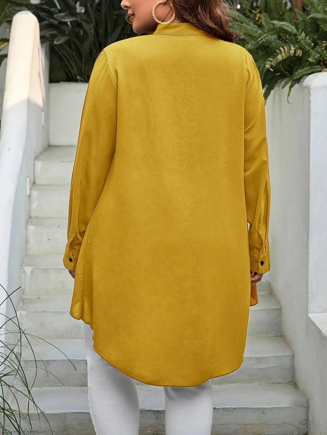 Vireous Women's Amber Woven Shirt, Plus Sizes