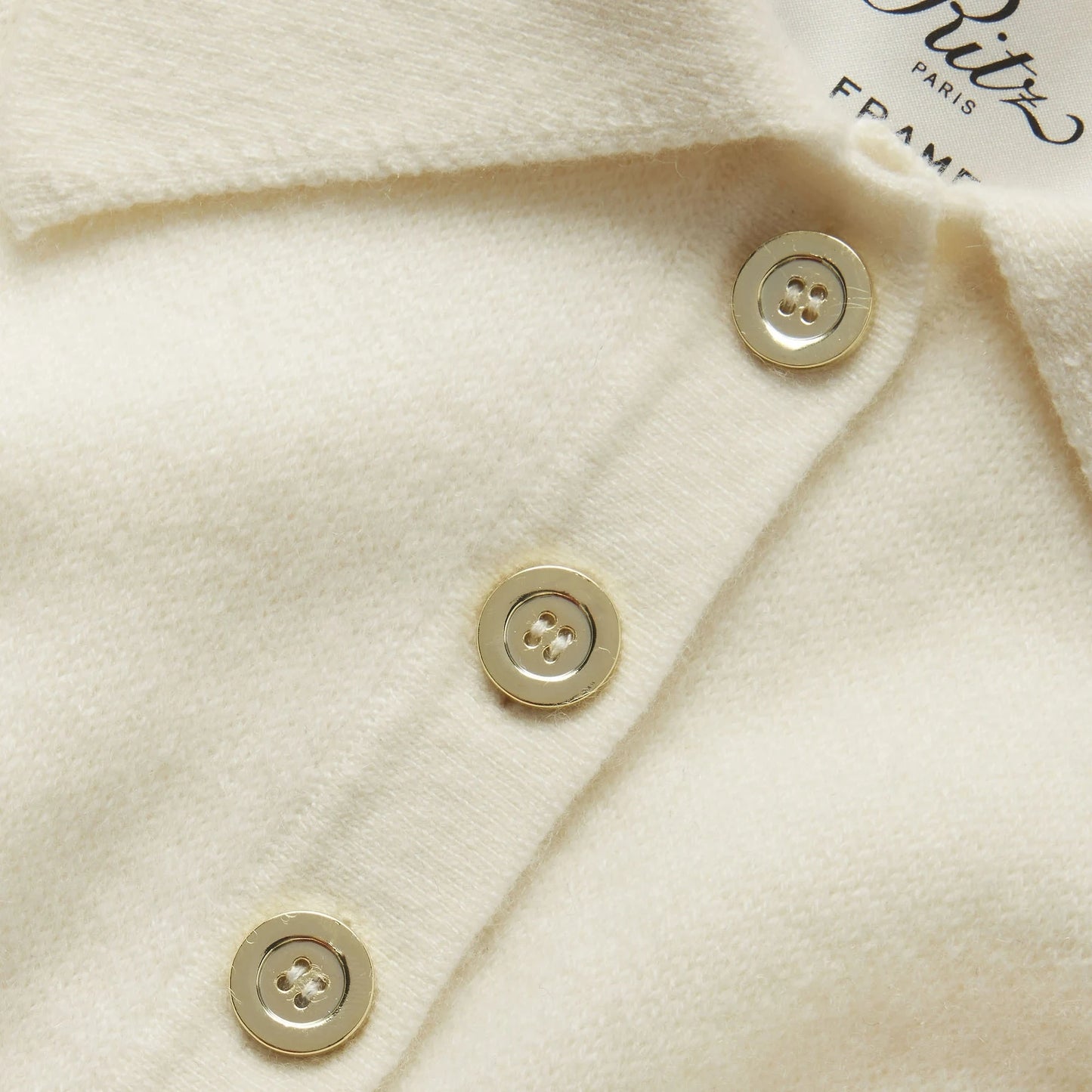 Ritz Paris Luxury Brand Design Women's Polo Collar Sweater