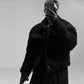 Men's Faux Lambswool Soft Plush Bomber Jacket, Autumn and Winter Collection