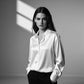 Vireous Luxury Soft Satin Women's Classic Shirt, Block Colours
