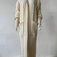 Vireous Very Long Cardigan, Women's Cable Knit Jacket, Multicolours