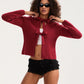 Bow Tied Front Knitted Women's Cardigan, Multi Colours