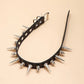 Dark Cross Punk Gothic Rivet Choker