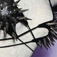 Gothic Crop Top with Spikes, Punk Rave Festival Bra, Multi Designs