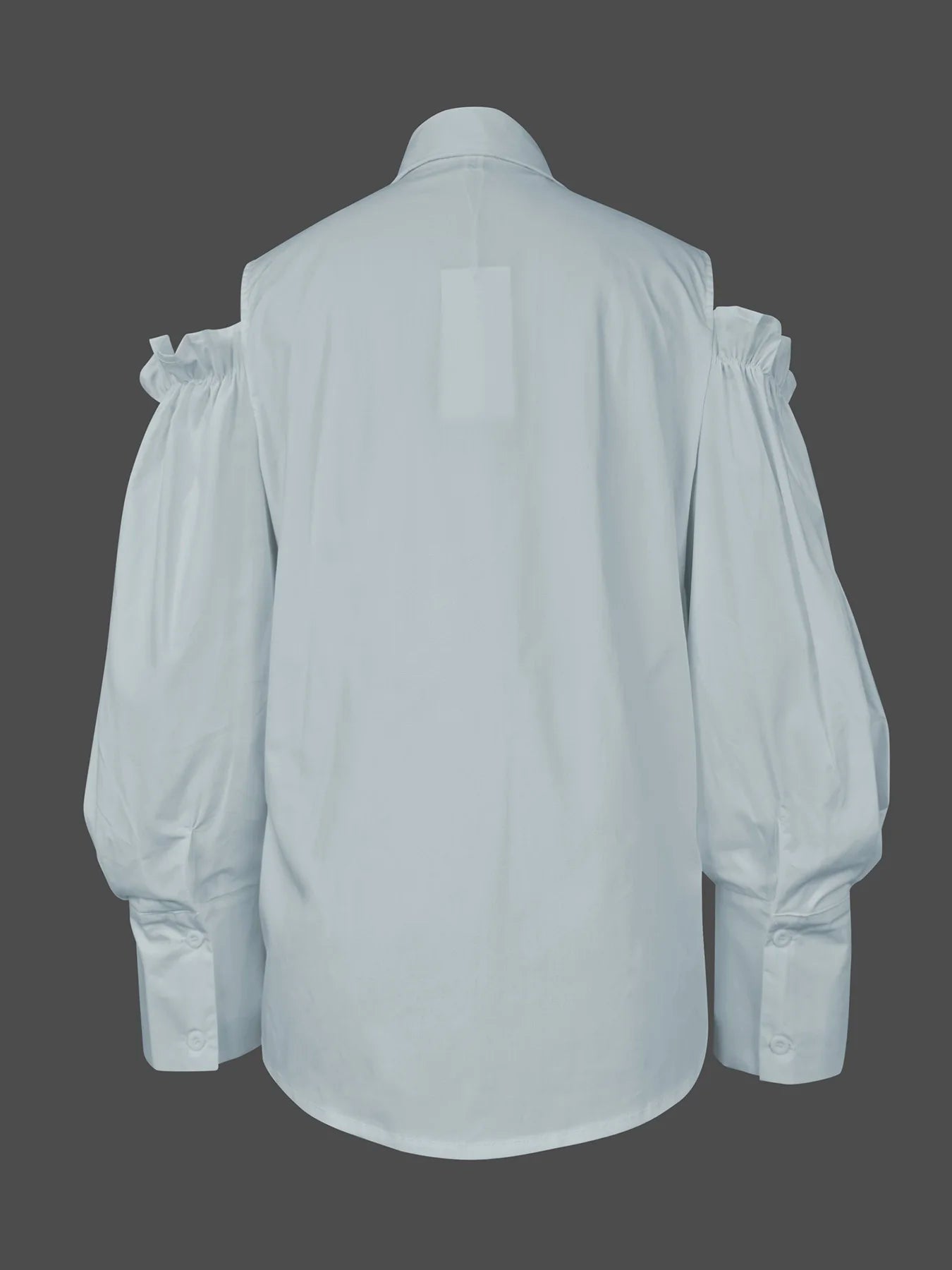 Vireous Women's Tuxedo Dress Shirt