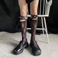 Streetwear Split Toe Socks, Strappy Lace Fishnet Stockings, Multi Designs