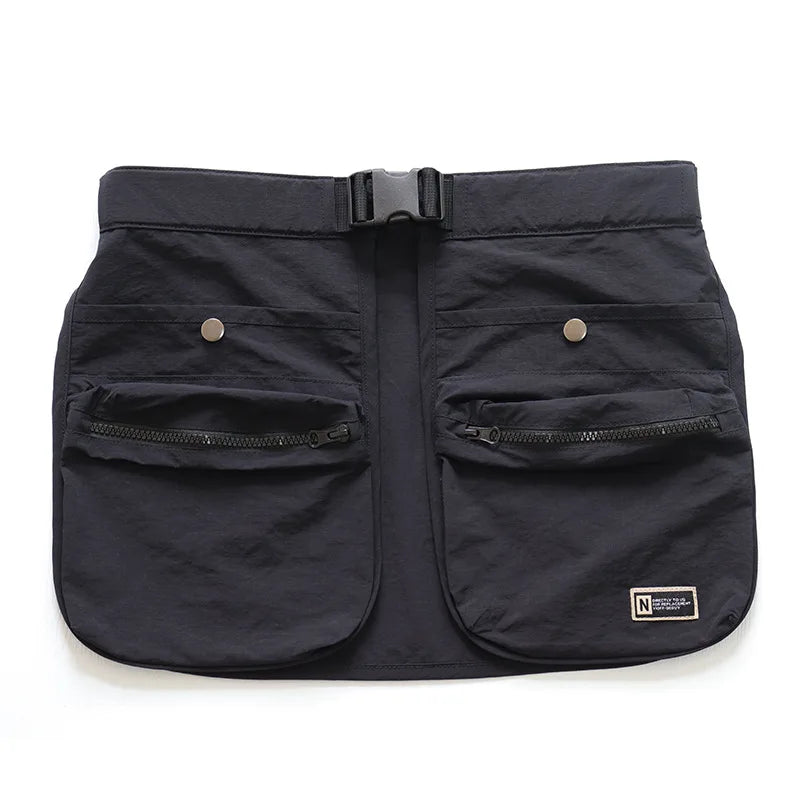 Trendy Outdoor Multi-Function Waist Pack with Pocket Zipper