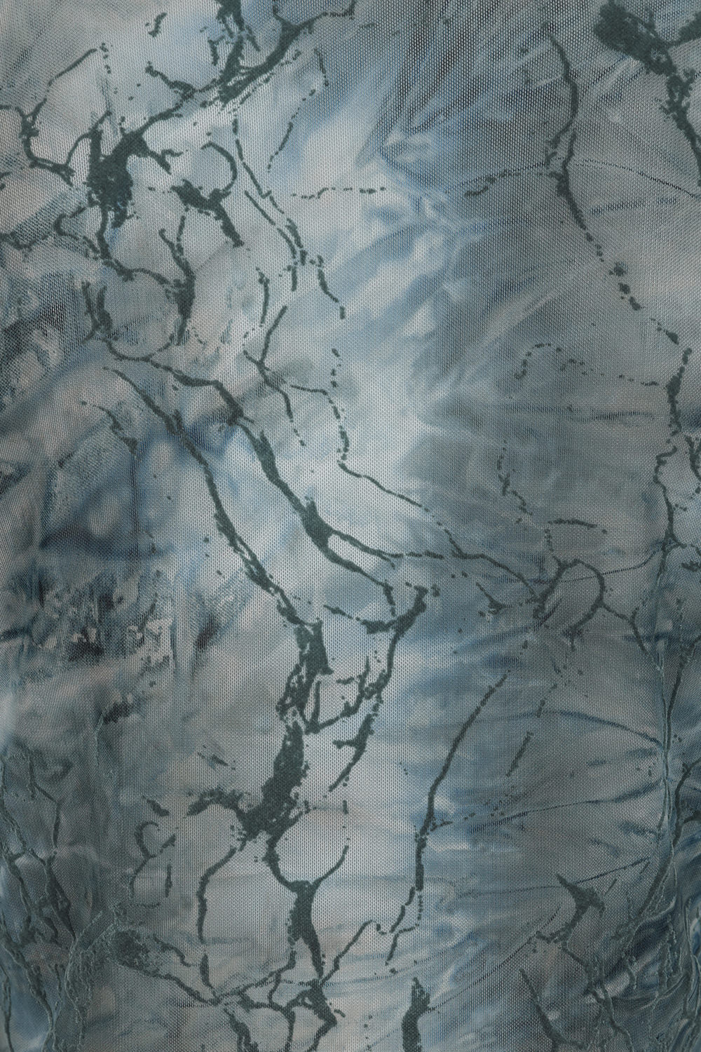 Banned Apparel Dysnomia Marble-Effect Crop Top