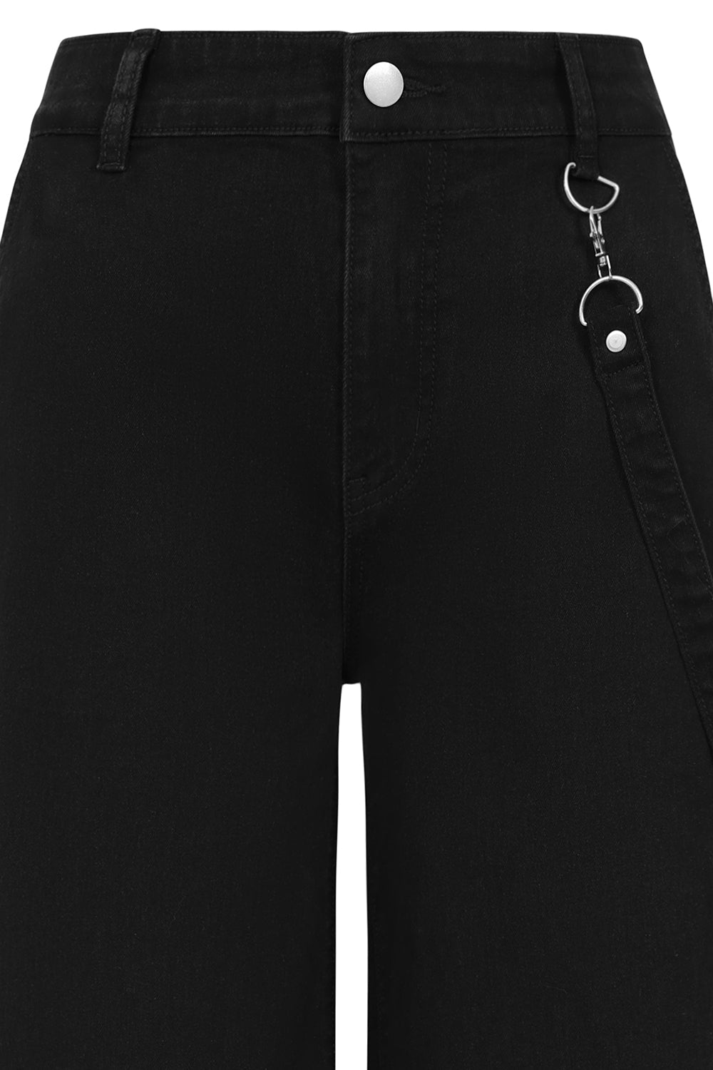 Banned Apparel Cinder Industrial Mesh-Panel Wide-Leg Trousers