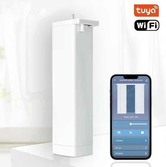 Tuya Wi-Fi Electric Smart Curtain Motor Intelligent Support Voice Control Alexa Google Assistant New Generation