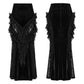 Punk Rave Nera Goth Dynamic Skirt