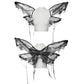 Punk Rave Morrigan Gothic Butterfly Costume Wings in Black