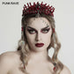 Punk Rave Effie Gorgeous Red Crystal Headband