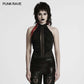Punk Rave Kalliope Pleated Halter Neck Top