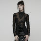 Punk Rave Goth Lace Mesh Undershirt