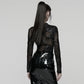 Punk Rave Goth Lace Mesh Undershirt