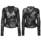 Punk Rave Goth Lace Mesh Undershirt