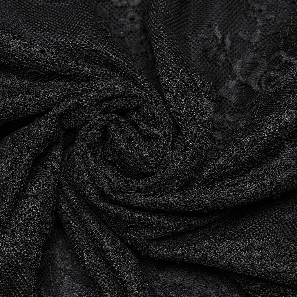 Punk Rave Demille Sequinned Lace Blouse