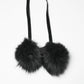 Punk Rave Goth Gorgeous Plush Coat in Black