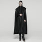 Punk Rave Punk Hooded Cloak in Black