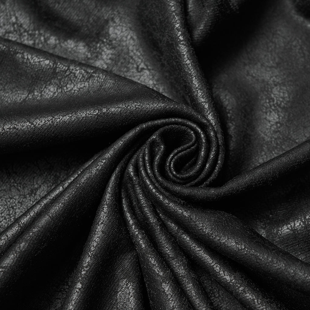 Punk Rave Punk Hooded Cloak in Black
