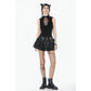 Dark in Love Metal Tactical Punk Skirt