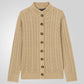 Men's Stand Collar Classic Jacquard Knit Cardigan