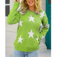 Vireous Five-Pointed Star Casual Women's Sweater