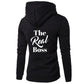 The Boss and The Real Boss Couple's Hoodies, His and Hers Gift