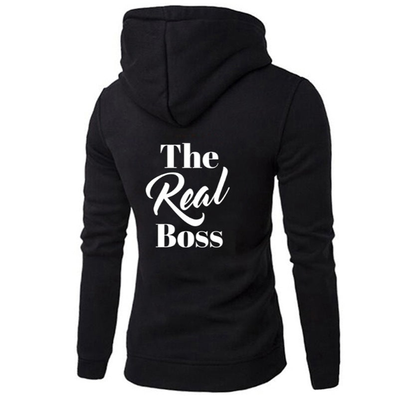 The Boss and The Real Boss Couple's Hoodies, His and Hers Gift