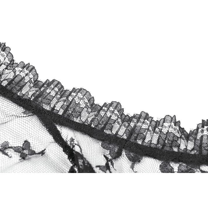 Dark in Love Thalassa Floral Lace Draped Arm Warmer Sleeves