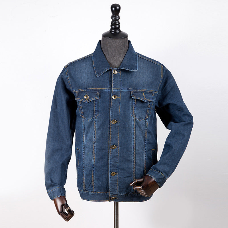 Men's Black Denim Jacket