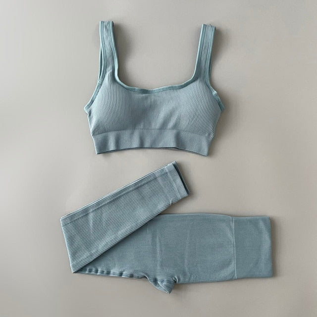 Classic Women's Yoga Two-Piece Clothing Set