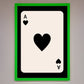 Ace of Hearts Framed Poster