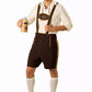 Oktoberfest Lederhosen Men's Shorts Cosplay Carnival Beer Festival Costume