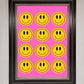 Acid Smile, Faces Framed Poster