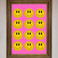 Acid Smile, Faces Framed Poster