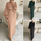 Fashion Muslimwear, Puffed Sleeve Long Dress, Abaya