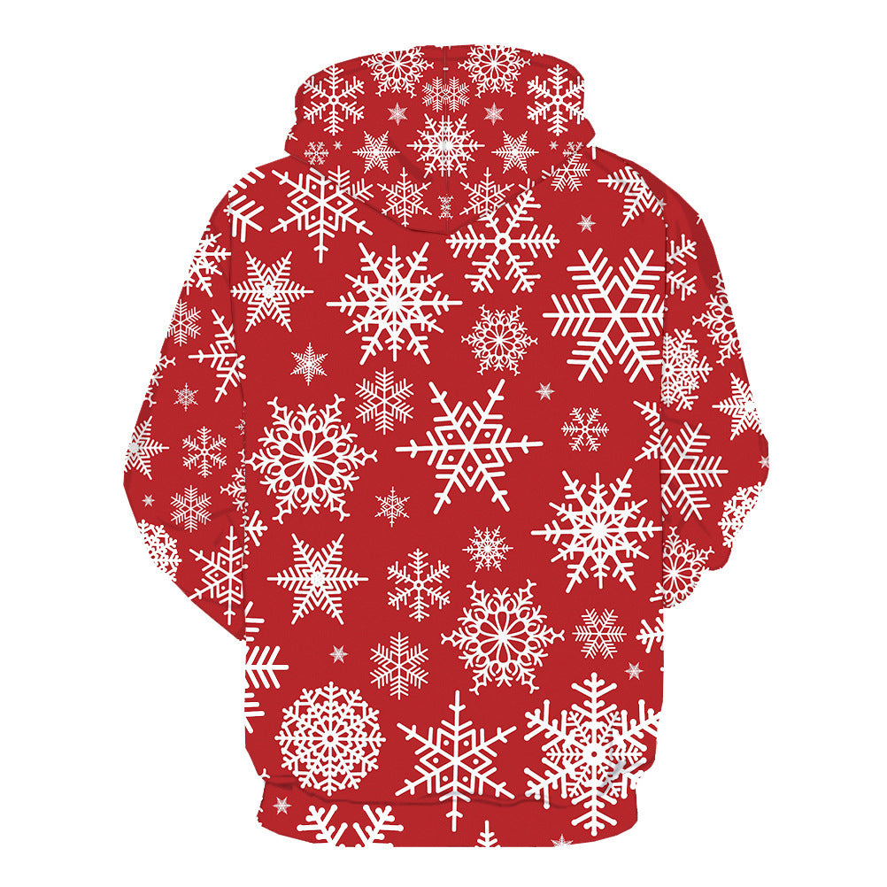Unisex Fleece-Lined Christmas Hoodie
