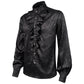 Medieval Costume Unisex Pleated, Glam Dress Shirt