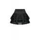 Dark in Love Punk Eyelet Lace-Layered Mini Skirt