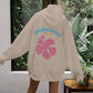 Drop-Shoulder Honolulu Hawaii Print Hoodie