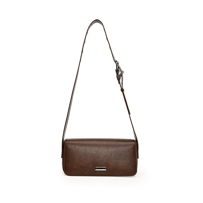 Vireous Versatile High-Grade Baguette Underarm Handbag