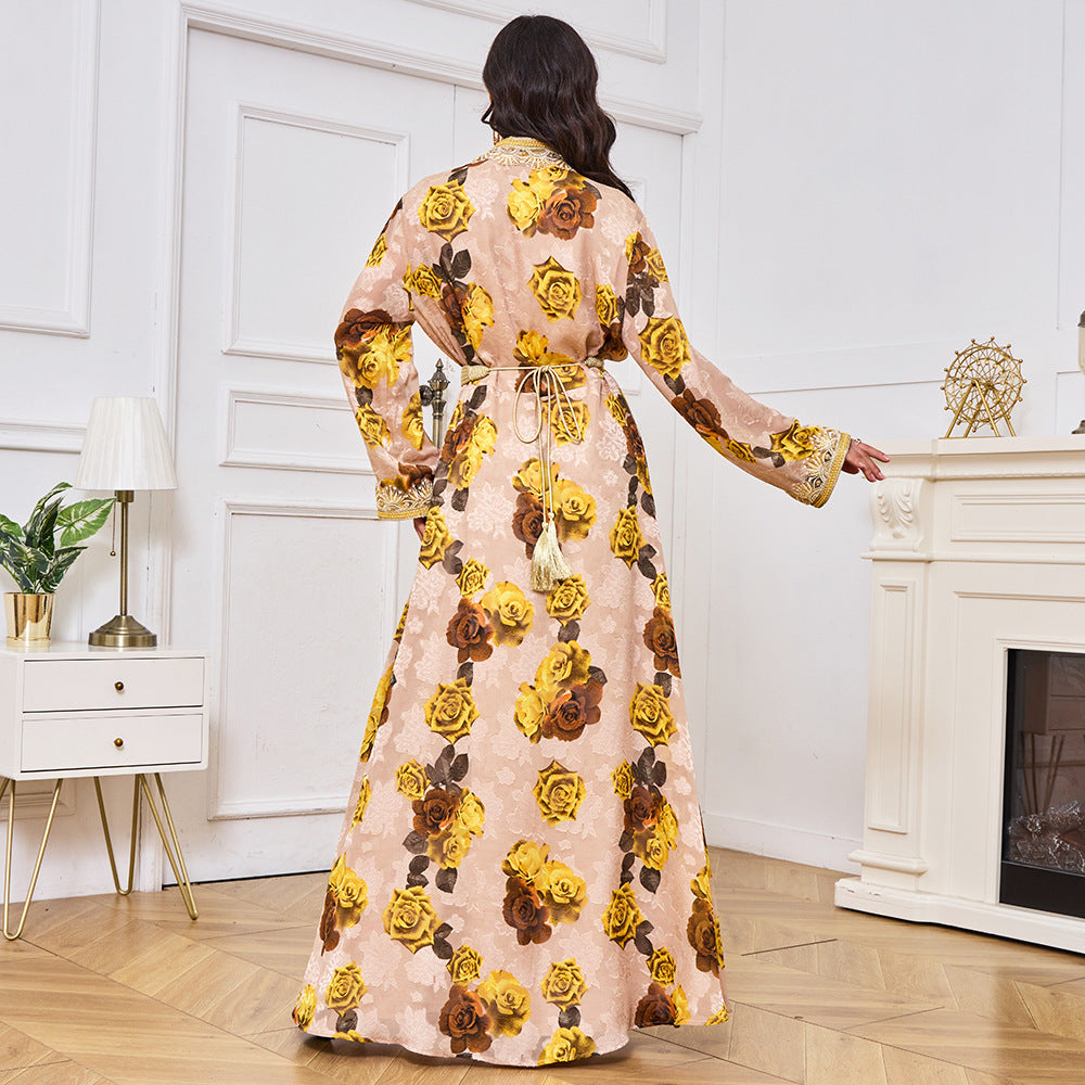 Vireous Women's Party Elegant Two-Piece Evening Gown