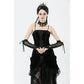 Dark in Love Erzebeth Lace-Up Gothic Arm Warmers