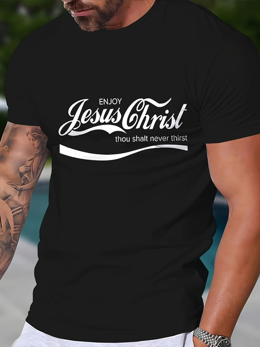 Jesus Christ, Thou Shalt Never Thirst T-Shirt